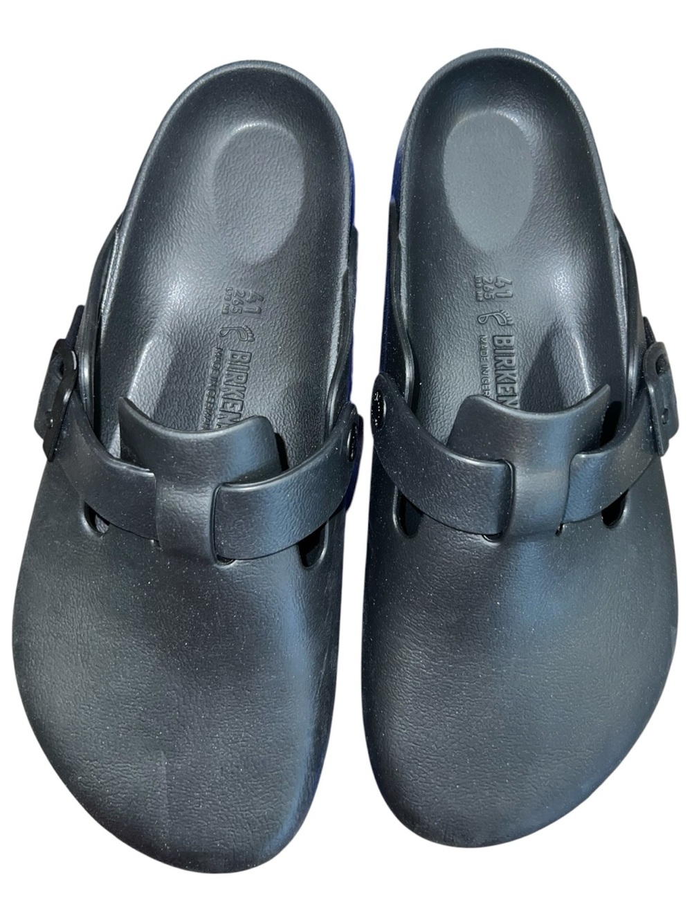 Birkenstock Boston EVA Clogs Black EU 41 US Women’s 10 Men’s 8 Regular NIB - Picture 4 of 7